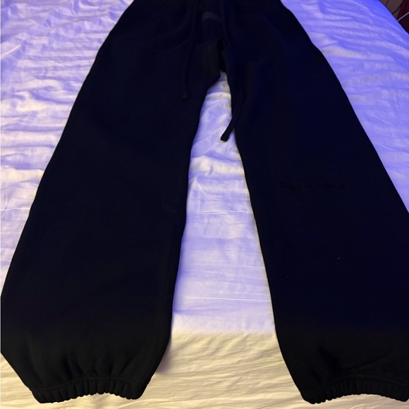 Essentials Black Sweatpants - Picture 3 of 4